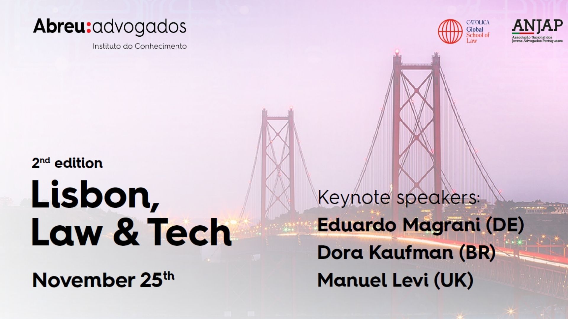 Lisbon, Law & Tech 2nd edition | Magrani, Levi, Kaufman | Trends and Regulation in AI
