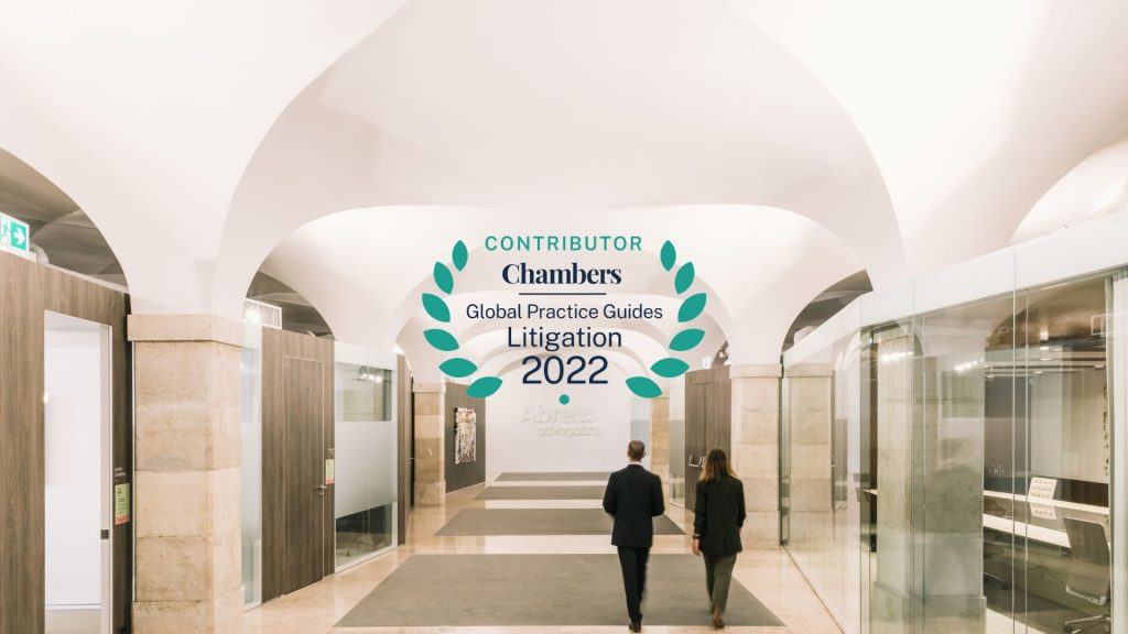 Abreu Advogados is a Contributor to the Chambers Litigation 2022 Global Practice Guide