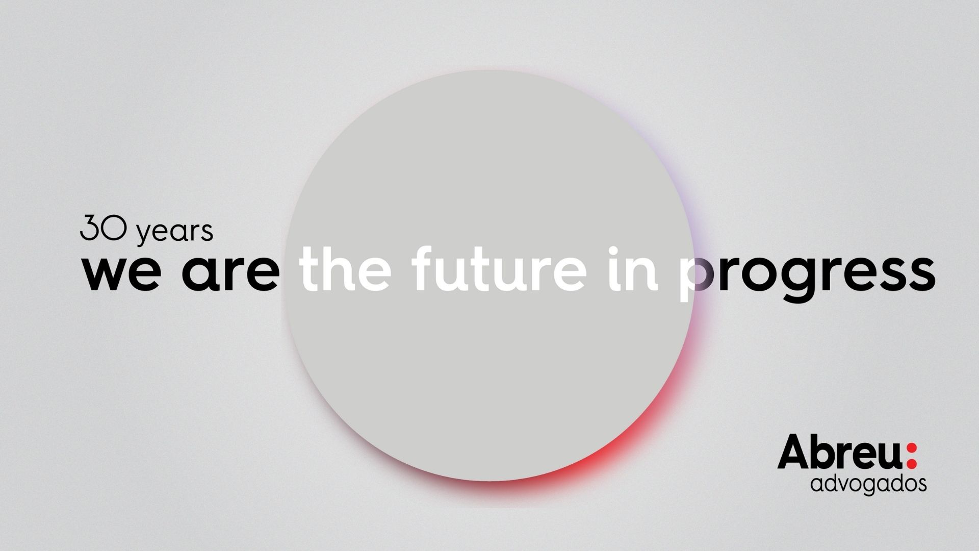 #30years | We are progress. We are the future. We are the future in progress.