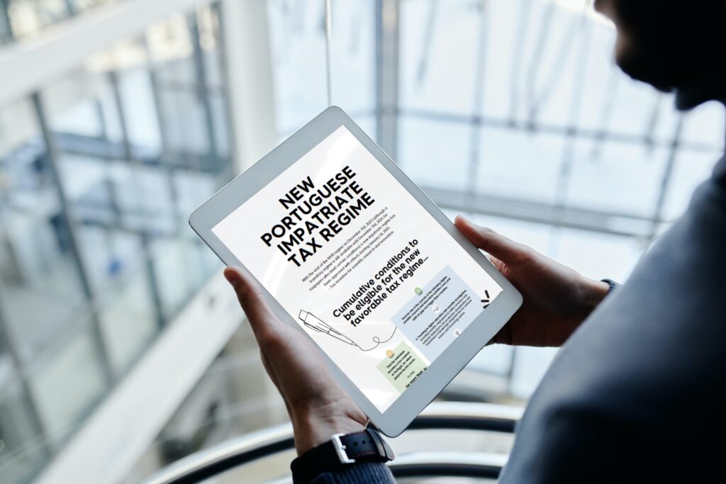 New Portuguese impatriate tax regime