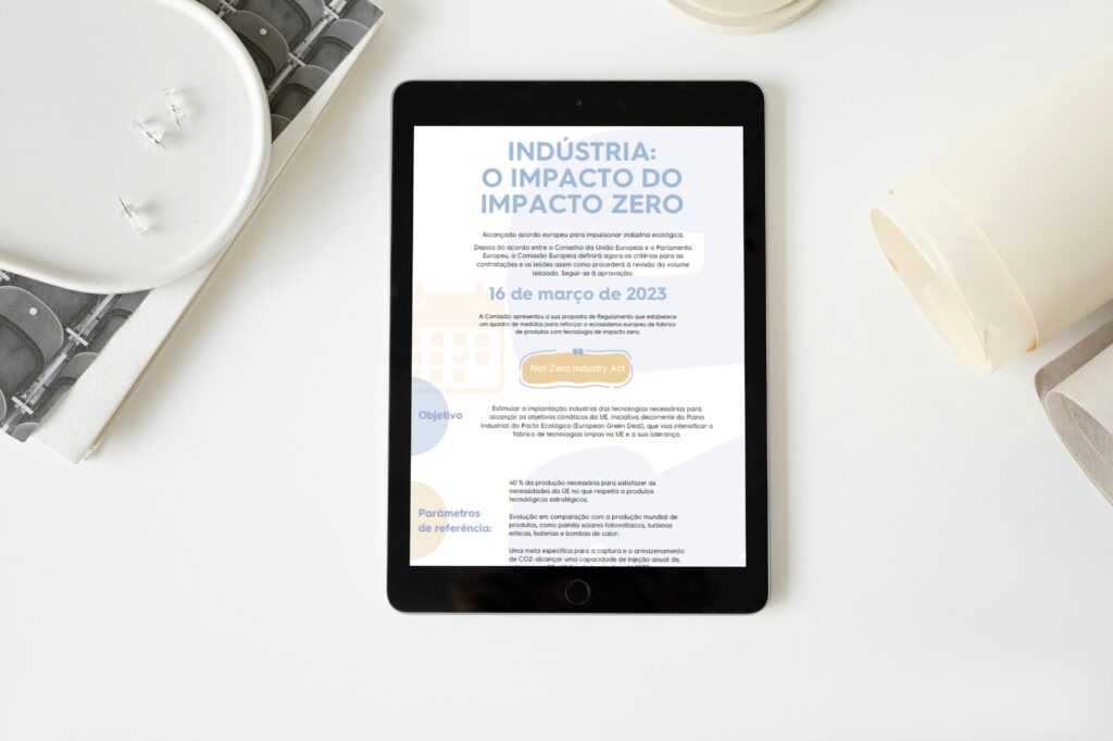 Indústria: o impacto do  impacto zero