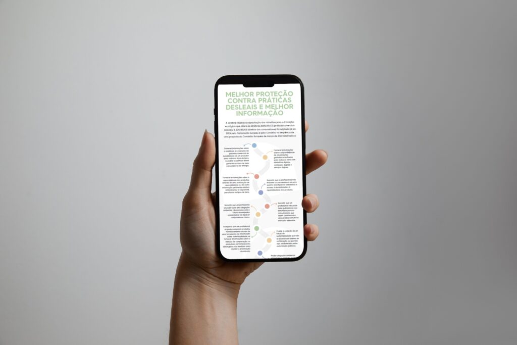 Melhor proteção contra práticas desleais e melhor informação